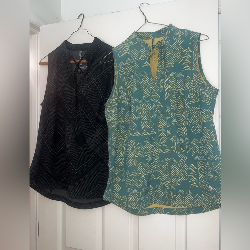 Royal Robbins outdoor brand tops. Quick Dry Fabric